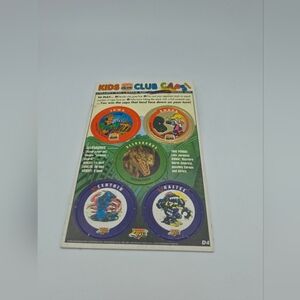 Burger King - Kids Club Pogs Dinosaur Game Pack -